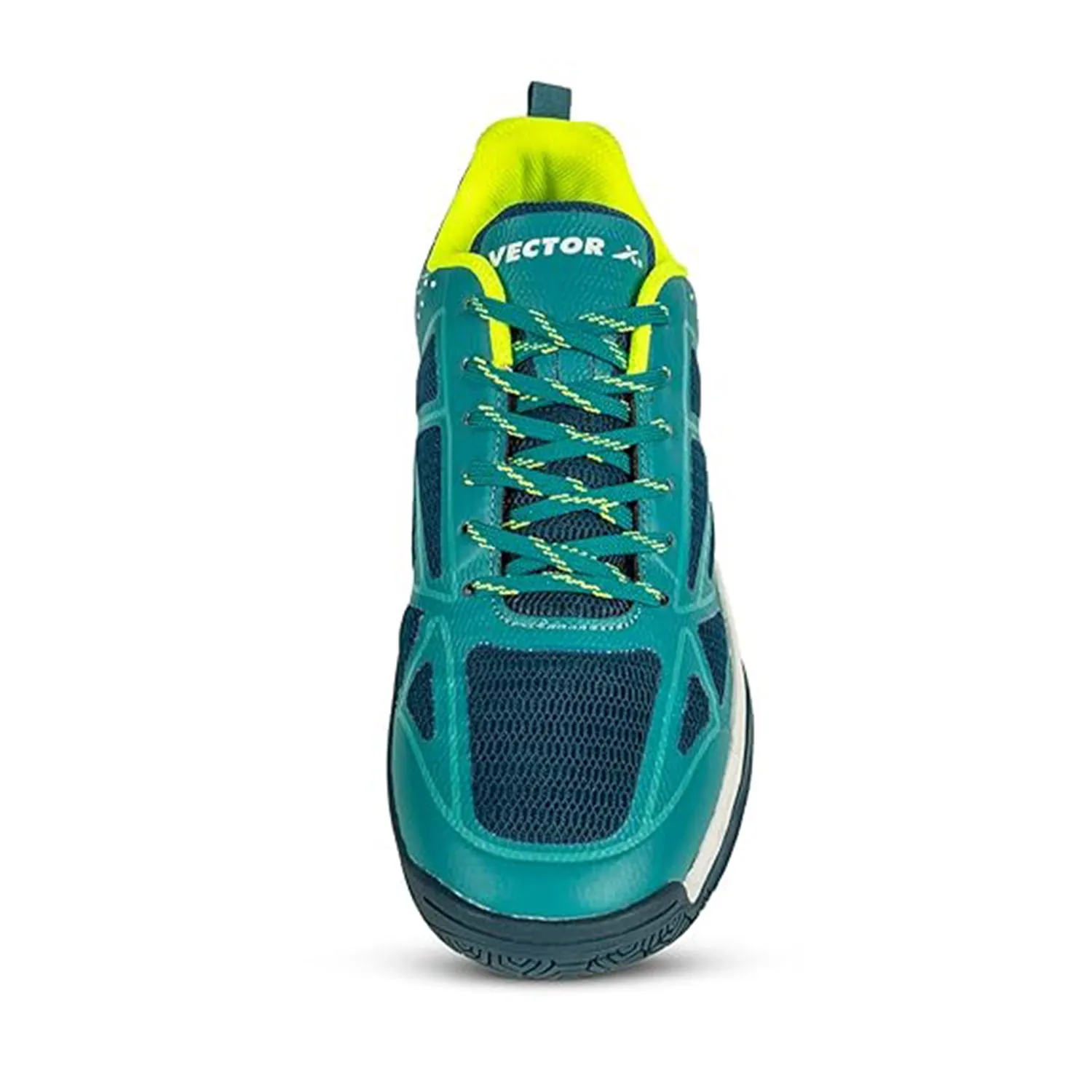 VECTOR X SUPERNOVA Badminton Shoes for Men – Lightweight Mesh, TPU Film, Teal Green – Non-Marking Sole for Indoor & Outdoor Play