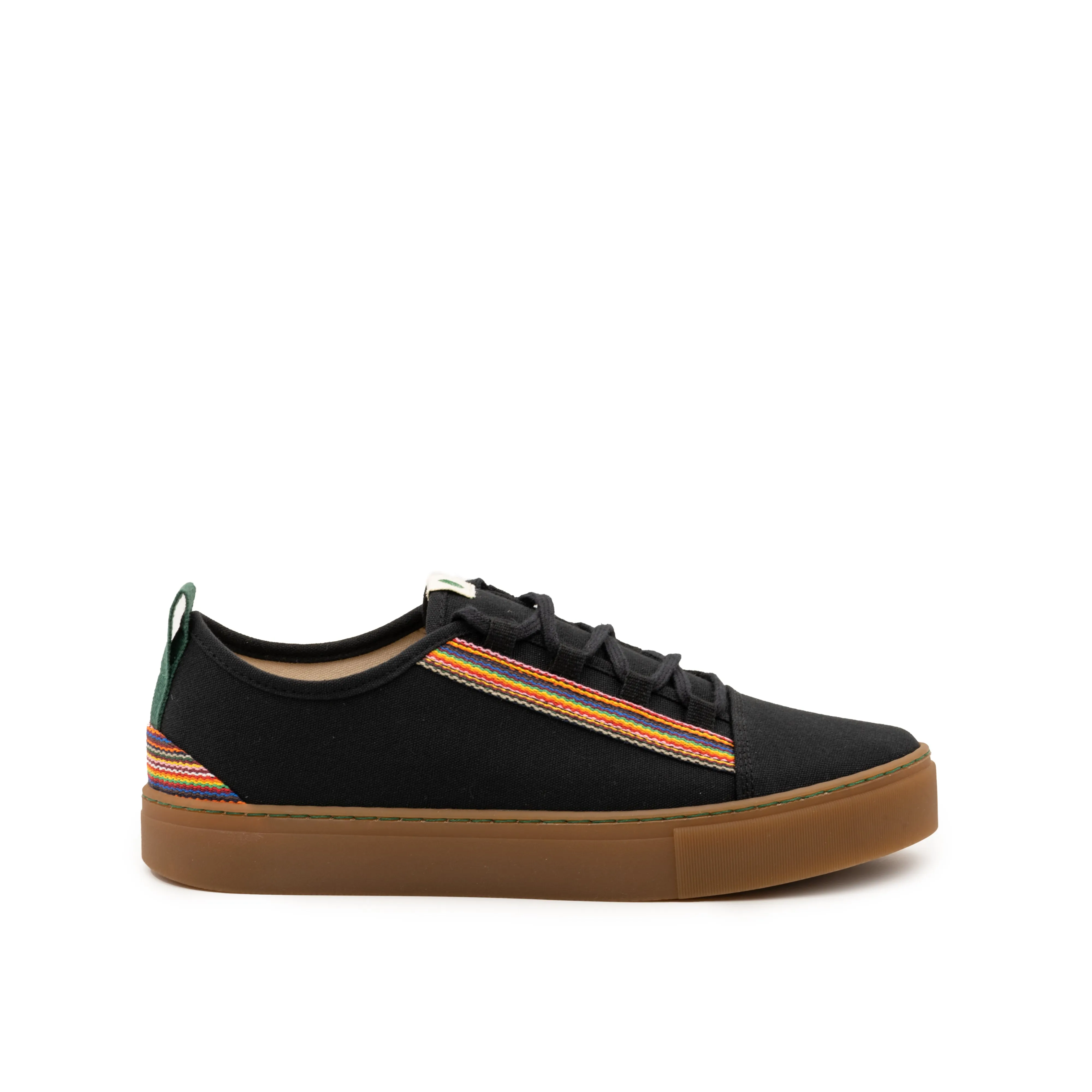 Vegan sneaker black shanti CUV004