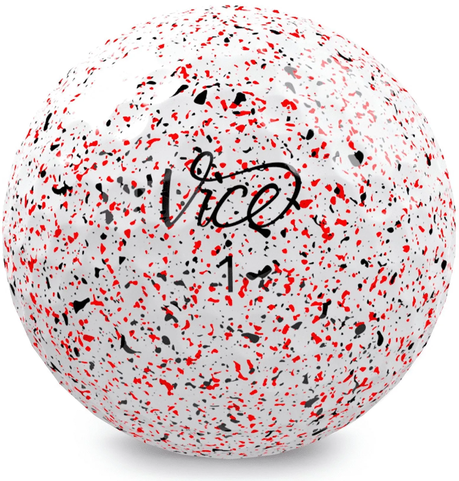 Vice Golf Pro Soft Drip Golf Balls, Red, 12 Pack