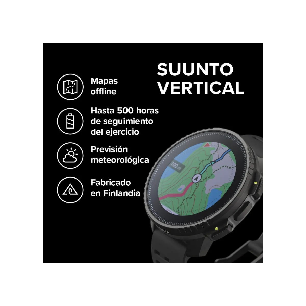 Watch Suunto Vertical All Black