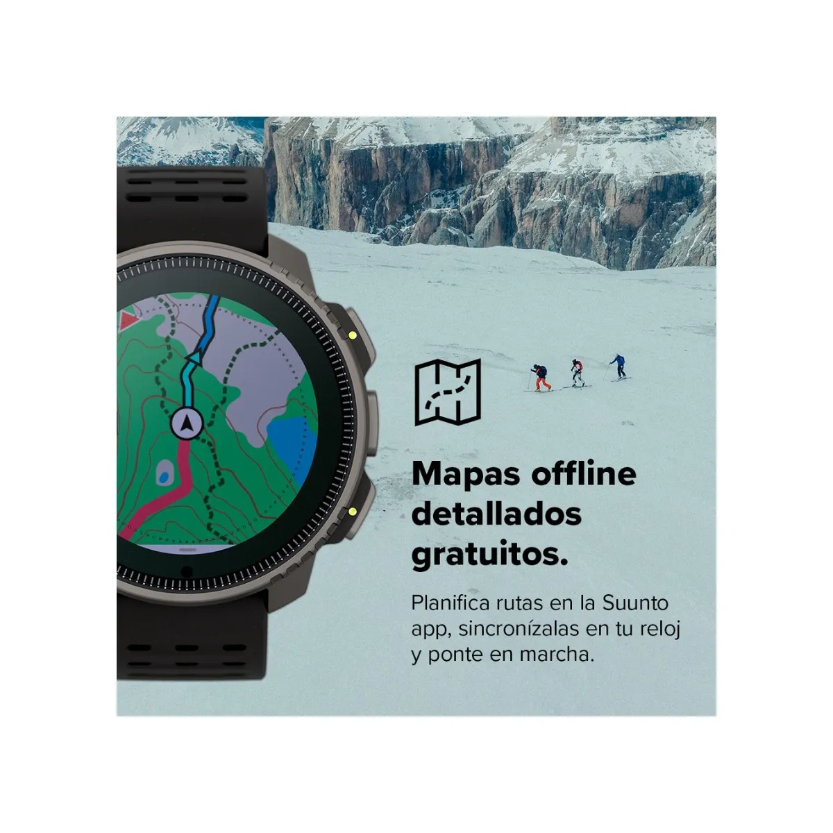 Watch Suunto Vertical Titanium Solar Black