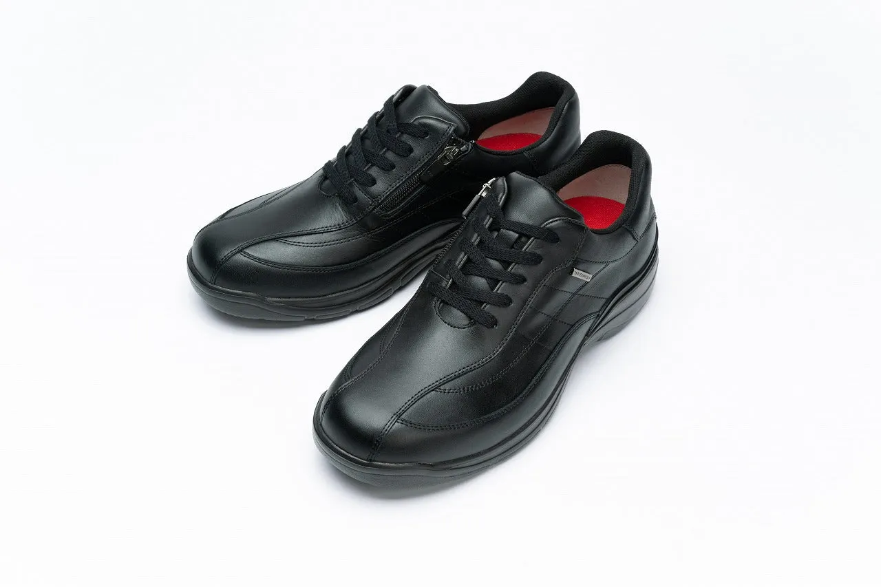 Waterproof cow leahter mens shoes with zipper | DN1003