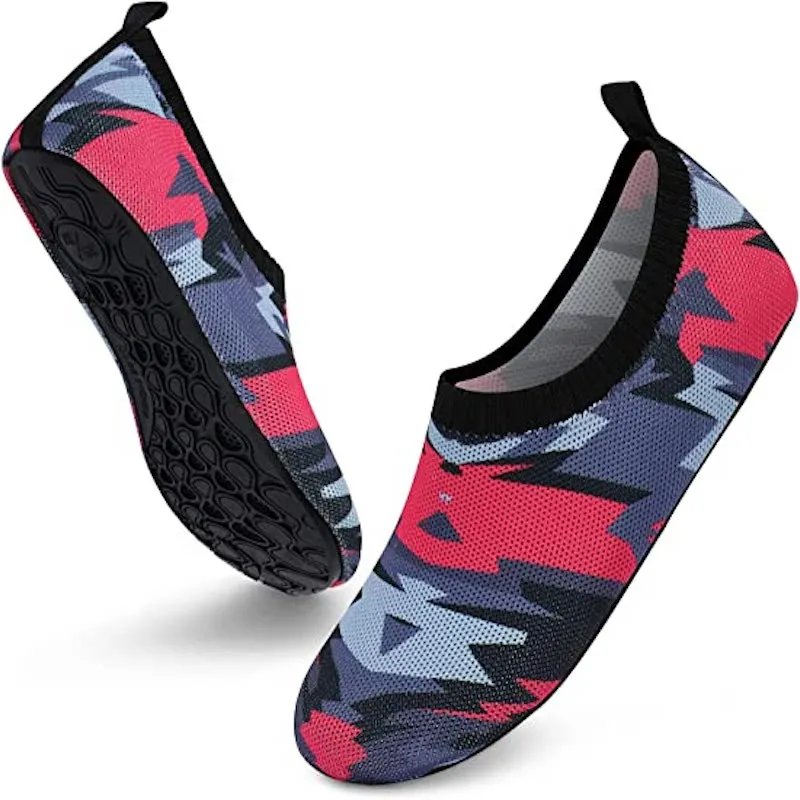 Women And Men Multi Print Quick-Dry Aquatic Shoes For Water Sport