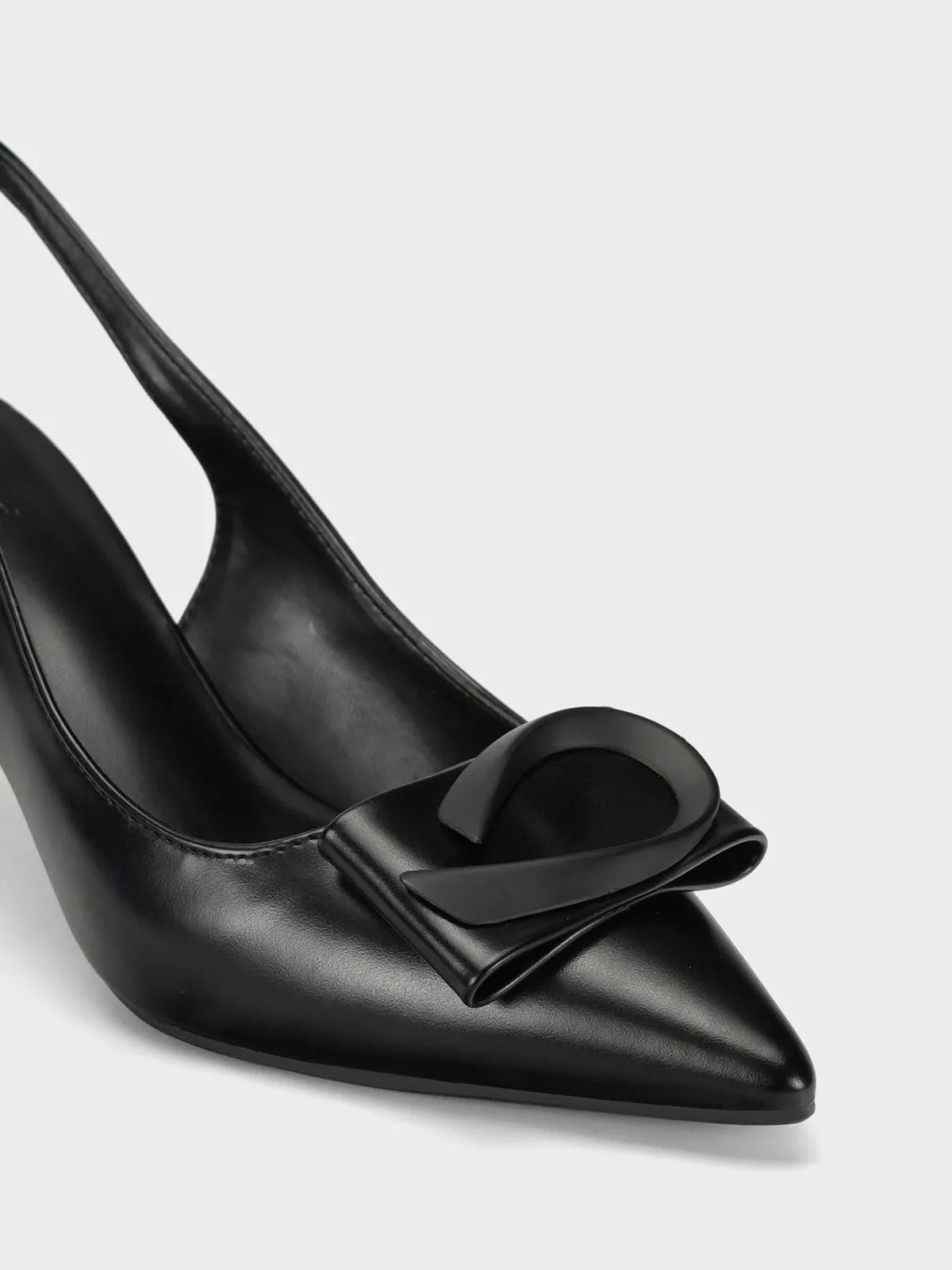 Women "ANNETTE" Pointy Back Strap Courts