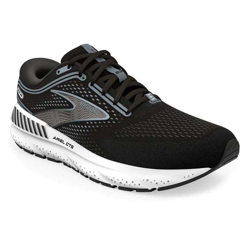 Women's Ariel GTS 23 Running Shoe - Black/Grey/White - Regular (B)