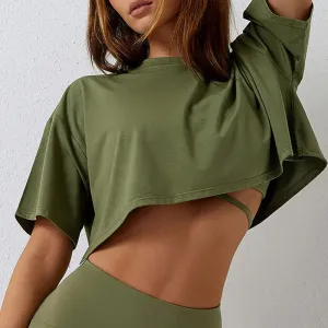 Women's Smock Loose Fitness Top