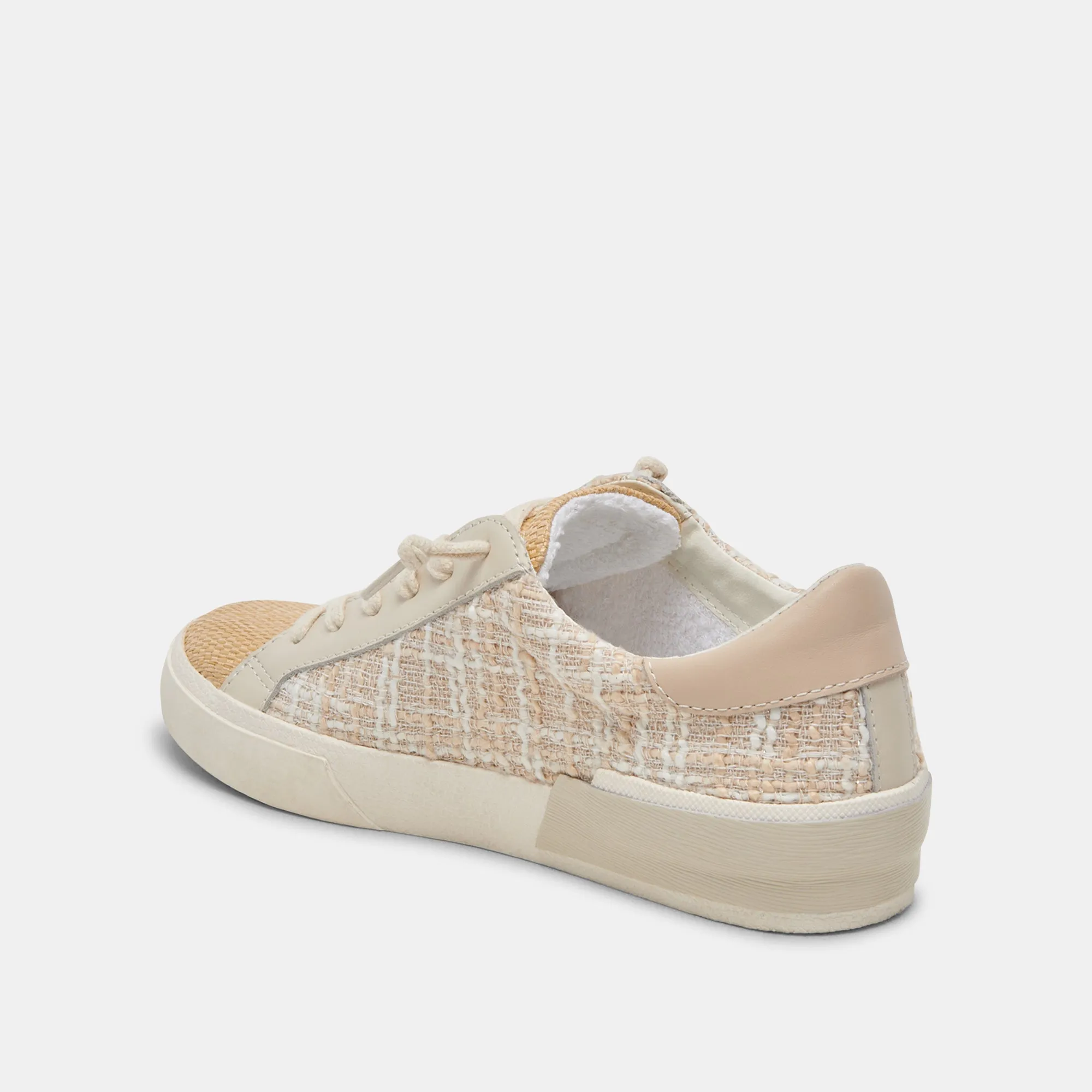 ZINA SNEAKERS BEIGE MULTI WOVEN