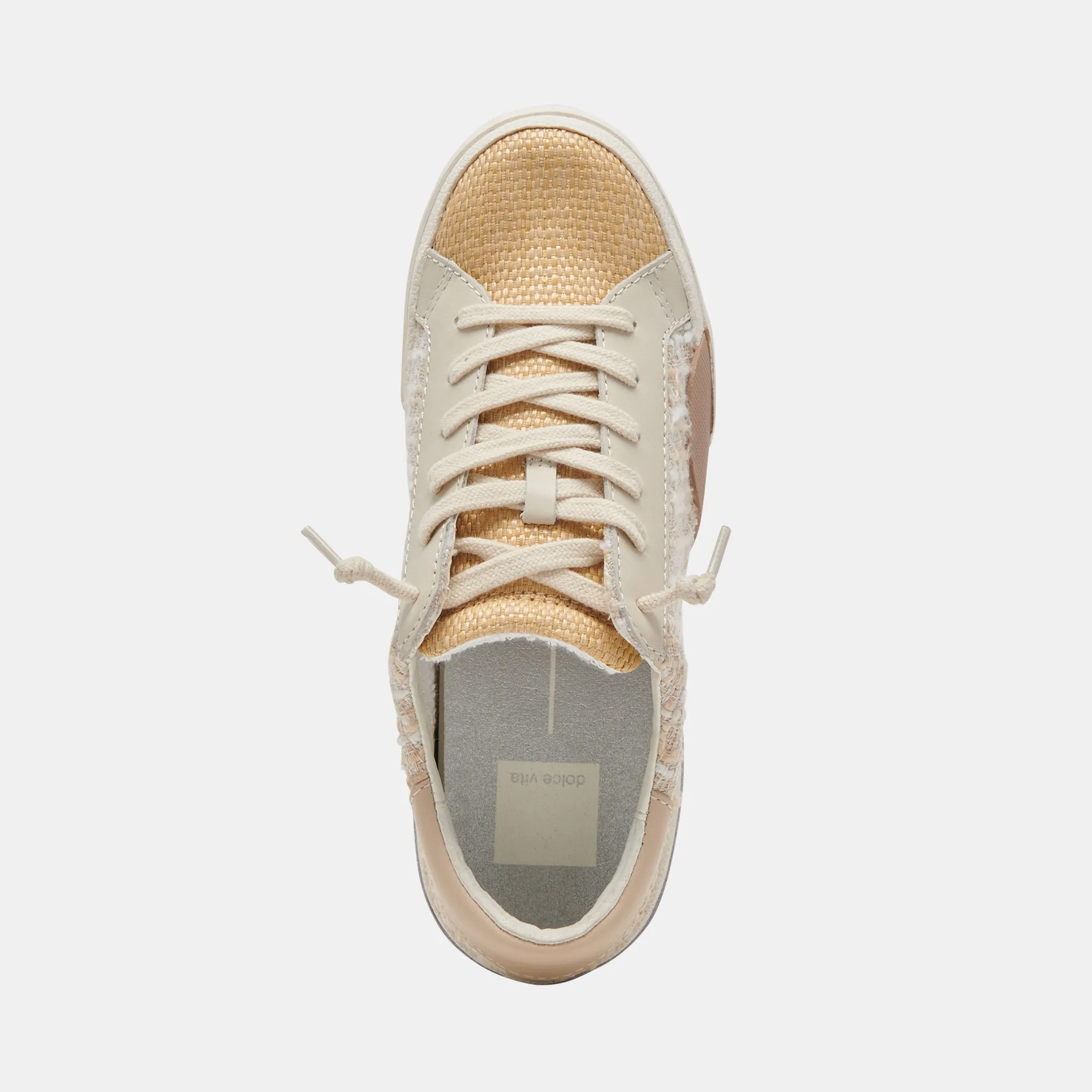 ZINA SNEAKERS BEIGE MULTI WOVEN